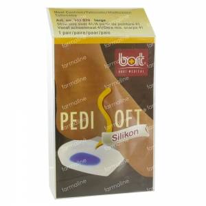 Bort Pedisoft Heel Pillow Silicone 2 St