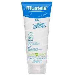 Mustela 2-in-1 Hair and Body Wash 200 ml