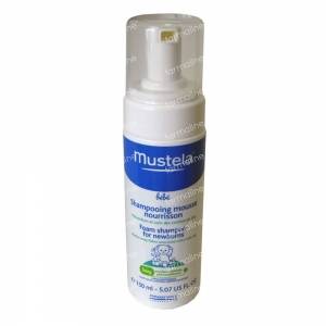 Mustela Foam Shampoo For Newborns Wih Cradle Cap 150 ml