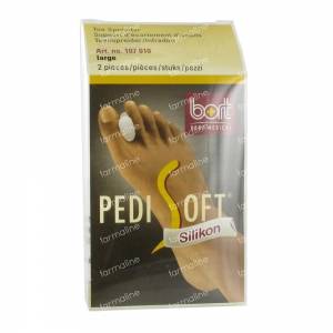 Bort Pedisoft Toe Spreader Silicone Large 2 St