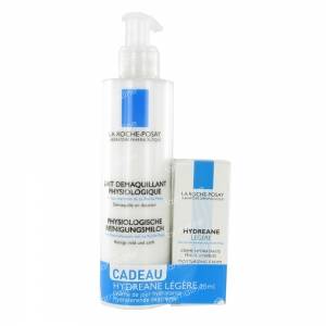 La Roche Posay Cleansing Milk + Hydreane Legere Duo 215 ml