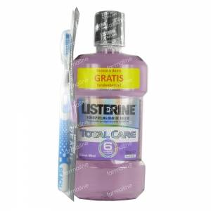 Listerine Total Care Mouthwash + Toothbrush 500 ml