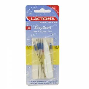 Lactona Toothbrush Interd.Xxs +Holder 6 St