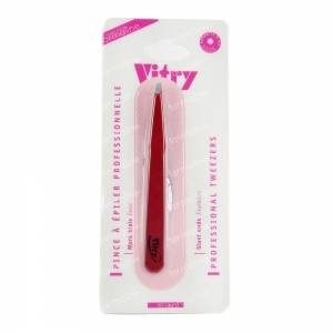 Vitry Professional Tweezers stainless slant ends 1 St