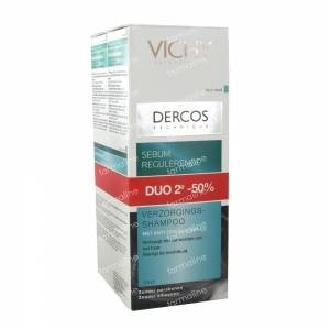 Vichy Dercos Sebo Corrector Promo 2nd -50% 2x200 ml
