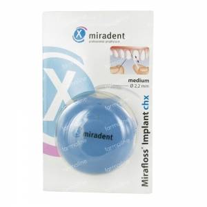 Miradent Mirafloss Implant Medium Blue 1 item
