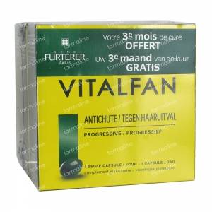 Rene Furterer Vitalfan Progressive Hair Loss Promo 3th Month For Free 90 capsules