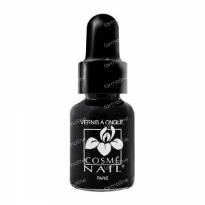 Lisandra Cosmà©nail Nail Polish 23 Black 5 ml
