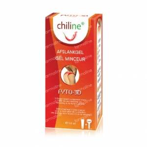 Chiline Slimming Gel Fyto-3D + Free Massage Roller 150 ml
