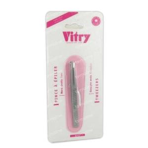 Vitry R12 Pincet Epil Right Inox 1 St