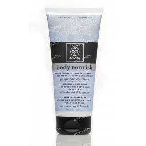 Apivita Body Nourish Body Cream For Dry Skin 200 ml tube