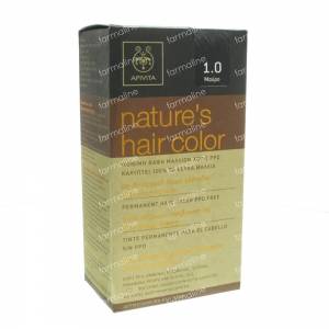 Apivita Natures Hair Color N1.0 Black 1 St