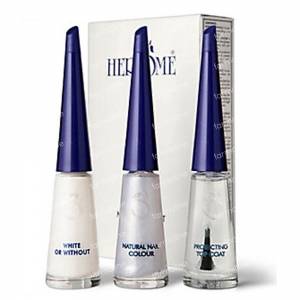 Herà´me French Manicure Set Glitter 3x10 ml
