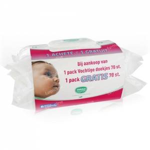 Galenco Baby Wet Wipes 1 + 1 Free 140