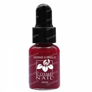 Lisandra Cosmà©nail Nail Polish 45 Rouge Groseille 5 ml