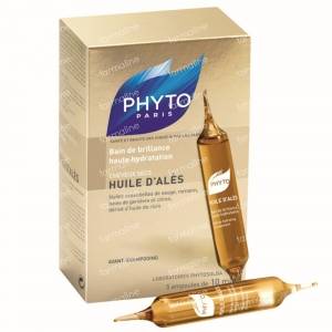 Phyto Huile d'Ales Intense Hydrating Oil Treatment For Dry Hair 50 ml ampoules