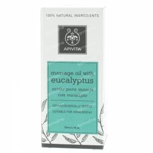 Apivita Massage Oil For The Winter With Eucalyptus 50 ml bottle