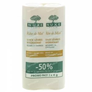 Nuxe Ràªve de Miel Hydrating Lipbalm Duo 8 g