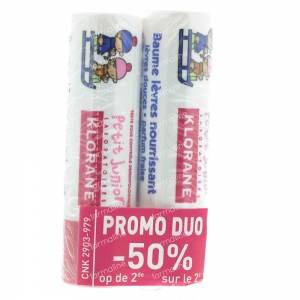 Klorane Petit Junior Lipsbalm Duo 8 g