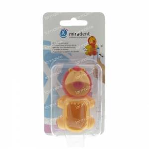 Miradent Funny Animals Lion Holder Toothbrush 1 St