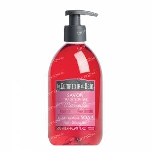 Le Comptoir Du Bain Traditional Marseille Soap Poppy 500 ml