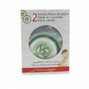 Facialderm Tissue Komkommerpads 2 St