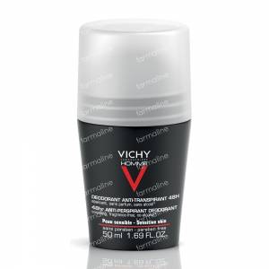 Vichy Homme Deodorant 48h 50 ml roller