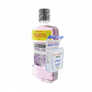 Listerine Total Care Mouthwater + FREE Dental Floss 500 ml