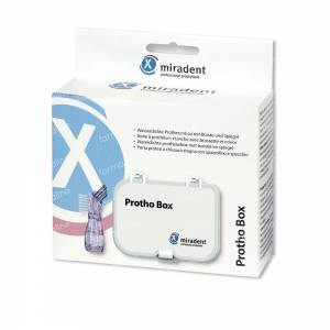 Miradent Prothesis Box With Brush 1 St