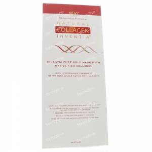 Natural Collagen + Nano Gold Face Mask 3 St