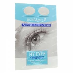 Incarose My Eyes Hydrogel Tot. Act. Eyelid Patch 2 1 St