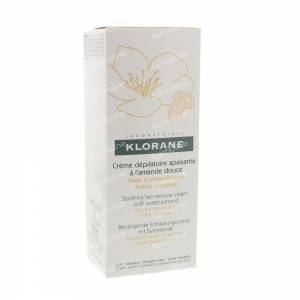 Klorane Hair Removal Cream Face/Sensitive Zones 75 ml cream