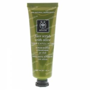 Apivita Deep Exfoliating Scrub With Olive 50 ml tube