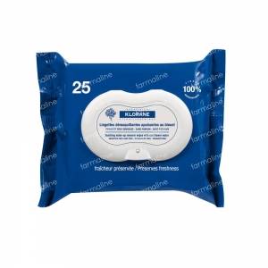 Klorane Facial Cleansing Wipes With Soothing Cornflower 25 St