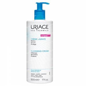 Uriage Cleansing Cream + Pump 500 ml