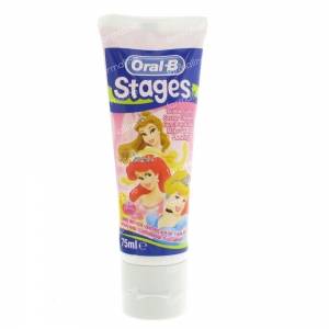 Oral B Toothpaste Stages Cars/Princess 75 ml
