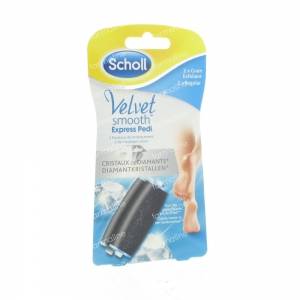 Scholl Velvet Regular Diamond Refill 2 items