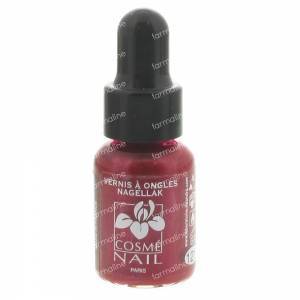 Lisandra Cosmà©nail Nail Polish 121 Pearl Green Red 5 ml