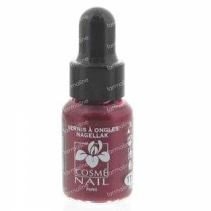 Lisandra Cosmà©nail Nail Polish 115 Red Metal 5 ml