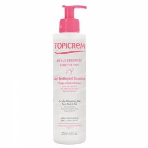 Topicrem Gentle Cleansing Gel Body & Hair 200 ml