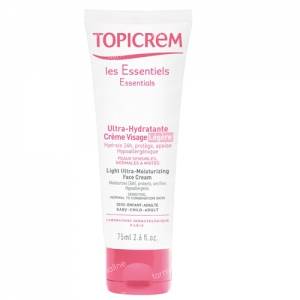 Topicrem Light Ultra-Moisturizing Face Cream 75 ml