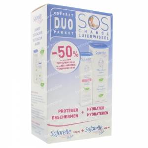 Saforelle Baby Duo Packet Balm Oleo-Calcium + Protective Care 550 ml