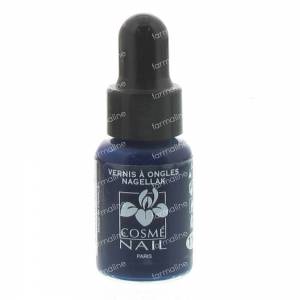 Lisandra Cosmà©nail Nail Polish 114 Blue Lagoon Nacrà© 5 ml