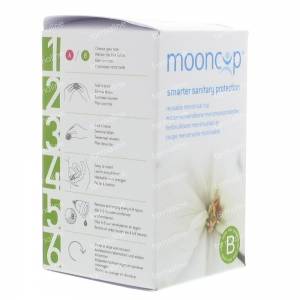 Mooncup Menstruation Cup Reusable Size B 1 1 St