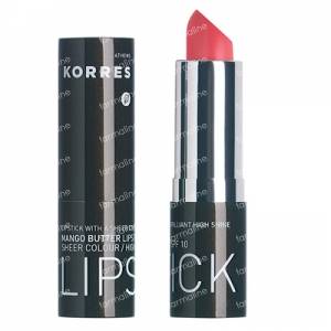 Korres Mango Butter Lipstick SPF10 45 Coral 3,50 g