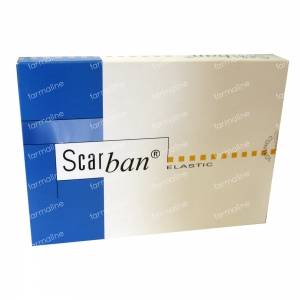 Scarban Elastic Silicone Sheet 10cm x 15cm + wash 50ml 1 item