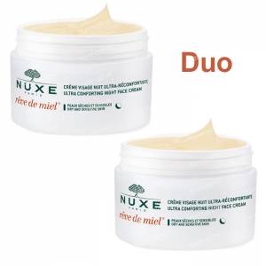 Nuxe Ràªve De Miel Ultra-Nourishing Night Cream Duopack 100 ml