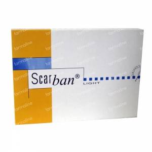 Scarban Light Silicone Sheet 5cm x 15cm 2 items