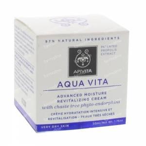 Apivita Aqua Vita Advanced Moisture Revitalizing Rich Cream Very Dry Skin 50 ml cream