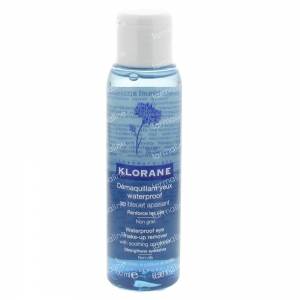 Klorane Soothing Waterproof Eye Make-Up Remover 100 ml